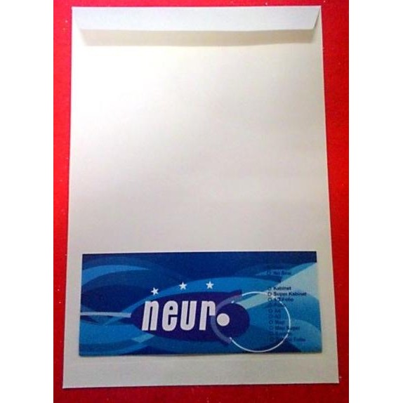 

Sale Neuro Amplop Putih Ukuran Folio "Seal