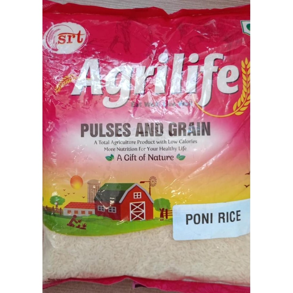 

monggo] PONNI RICE AGRILIFE 1KG / Beras Rendah Kalori
