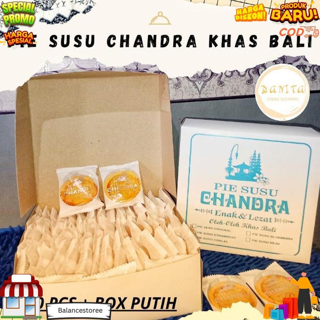 

[Bali] - Pie Susu Chandra Original Free Box D Promo 10.10