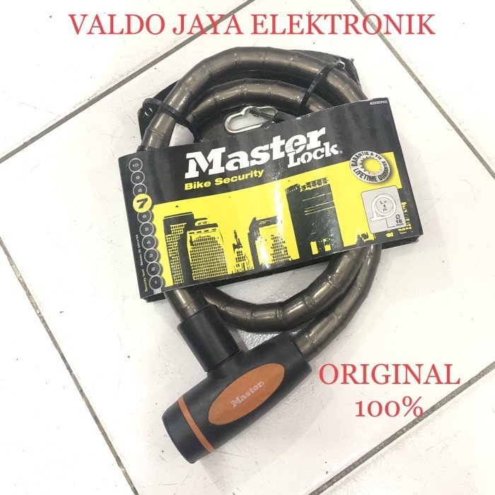 Ready MASTER LOCK KUNCI SEPEDA KUNCI MOTOR KUNCI PAGAR KUNCI RANTAI