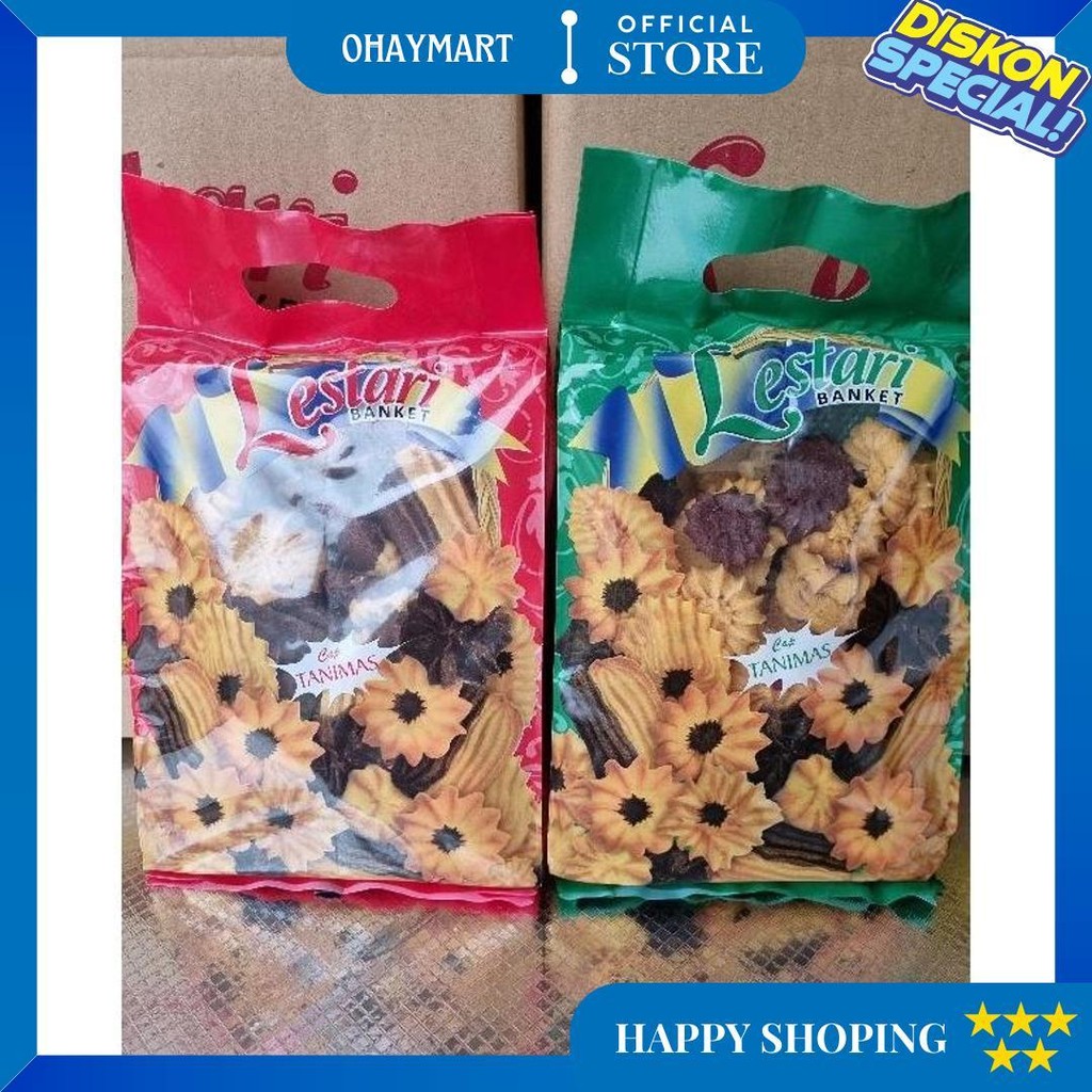 

Lestari Bangket Kue Kering Jadul Enak 400Gr Bikin Nagih D Promo Puncak