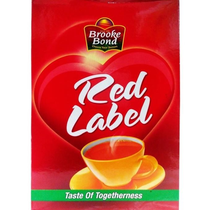 

Ready...Ready...Ready...] RED LABEL Tea Brooke Bond 500G / Teh India