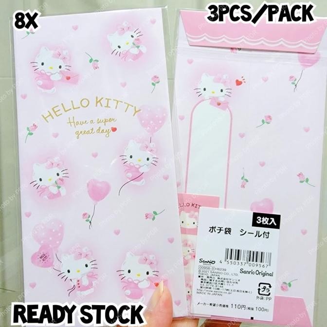 

Sale Amplop Ampao Serbaguna Panjang Isi 3 Sanrio Original Hello Kitty