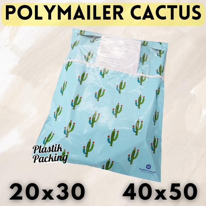 

Sale Rusfet Polymailer Cactus | Amplop Plastik Poly Mailer Polimailer Baju