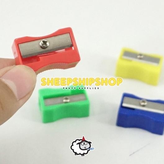 

hanya disini] ( ECERAN ) SERUTAN PENSIL Rautan Pensil Kecil Warna Warni