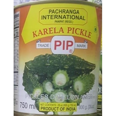 

:0:0:0] ACAR KARELA PICKLE PANCHRANGA INTERNATIONAL 800G (750ml) / Acar Labu