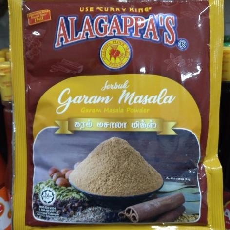 

%$%$%$%$] Serbuk Garam Masala Alagappa'S 70g / Bumbu Import Halal
