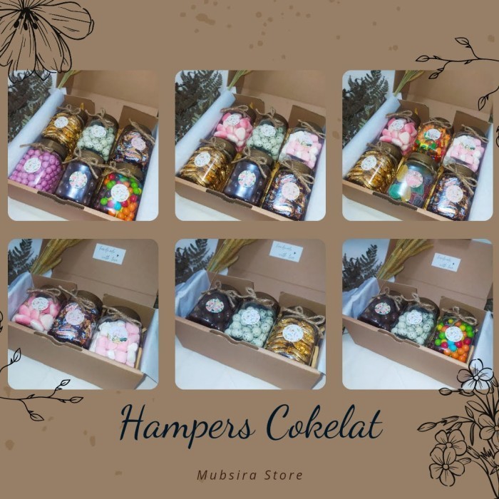 

New! Uenakk- PAKET HAMPERS COKELAT LEBARAN IDUL FITRI HAMPERS MAKANAN Lebaran