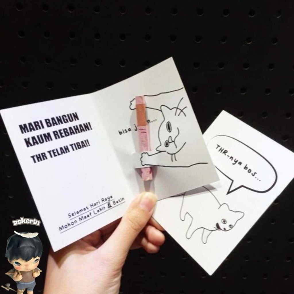 

Amplop Lipat Peluk - [1 Paket Isi 8 Pcs] - Amplop Angpao Thr Idul Fitri Viral Unik Lucu - Paket Funny Cats - Kode Lpl_Cat Sale
