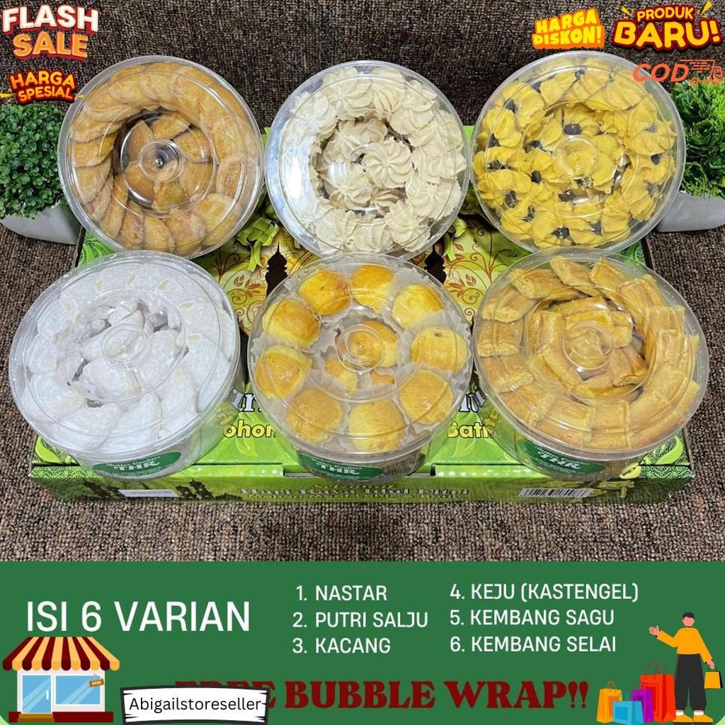 

Paket Kue Kering Lebaran Idul Fitri Hampers Lebaran Idul Fitri Parcel Lebaran Idul Fitri Parcel Putri Salju Nastar Kacang Kastangel 73 D Sale