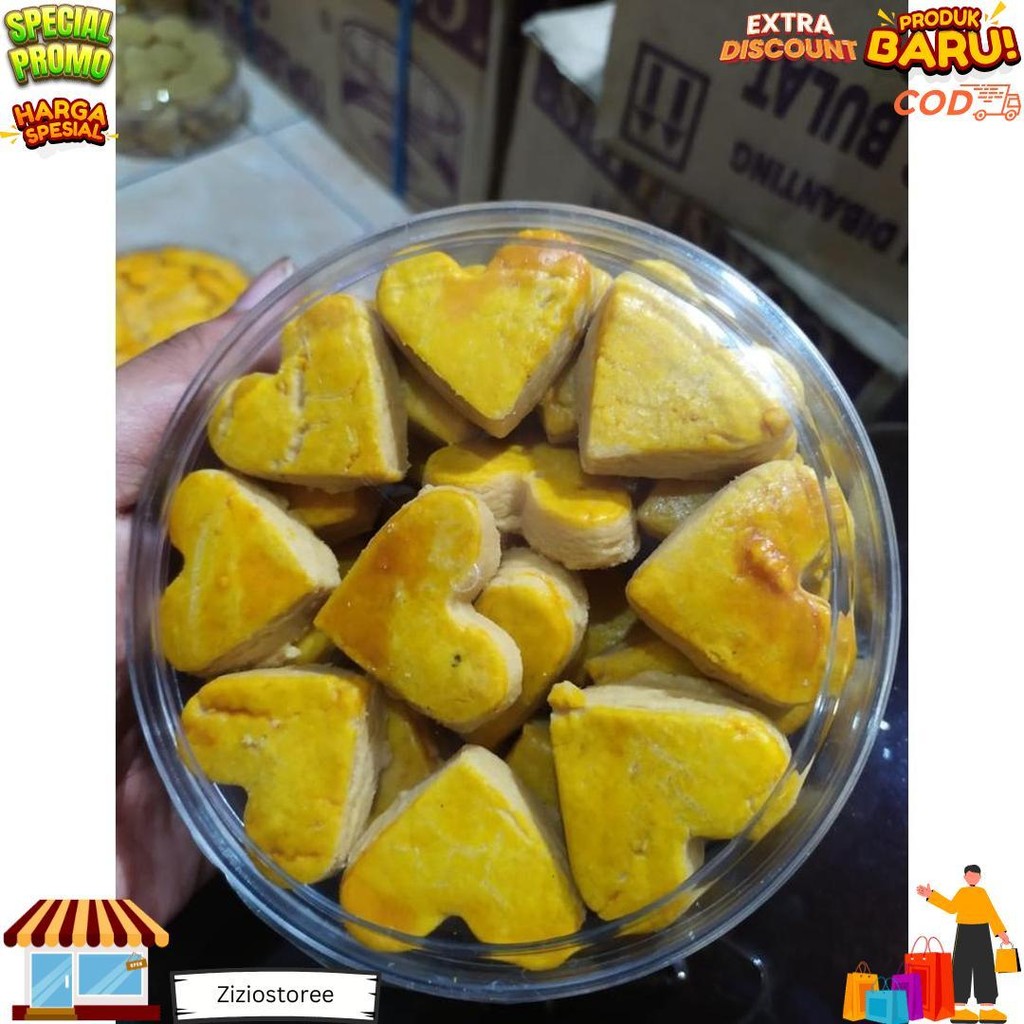 

Kue Kering Lebaran / Kue Kering Lebaran Murah / Kue Kering Semprit / Kue Kering Kastangel /Kue Kering Nastar / Kue Kering Putri Salju / Kue Kering Kacang D Terlaris