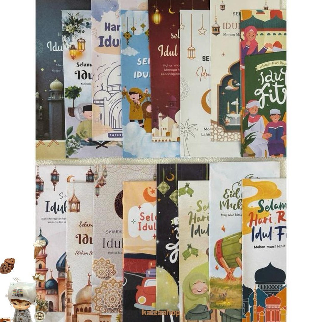 

Amplop Lebaran Ukuran 8 X 16,5 Cm (Isi -+50 Lembar) Diskon