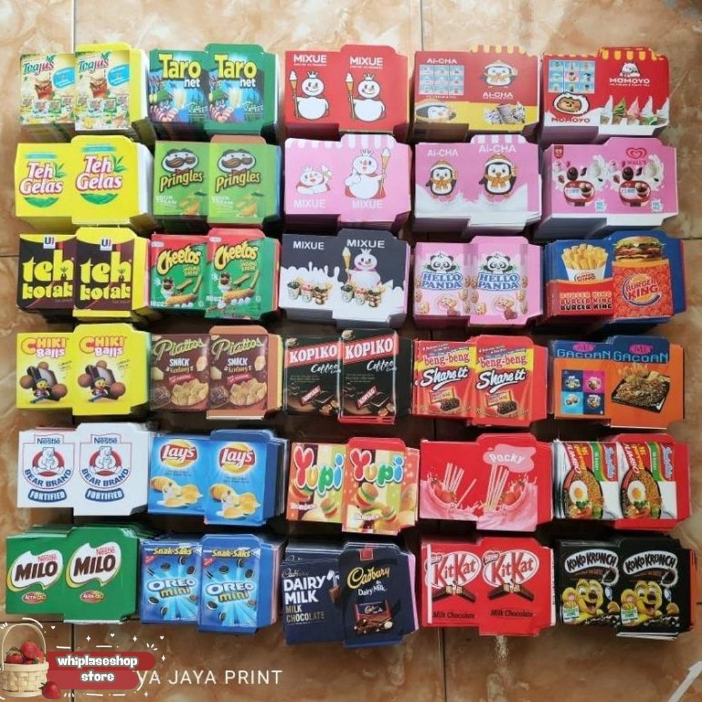 

1000 Lembar Amplop Lebaran Snack Plesetan Kecil Cod