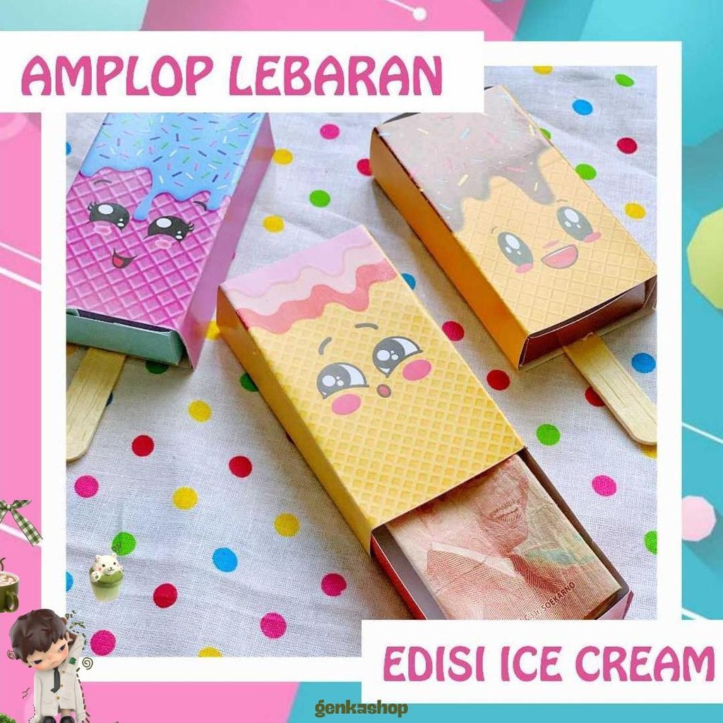 

Edisi Ice Cream Isi 10 Pcs - Amplop Lebaran Viral Terbaru Promo