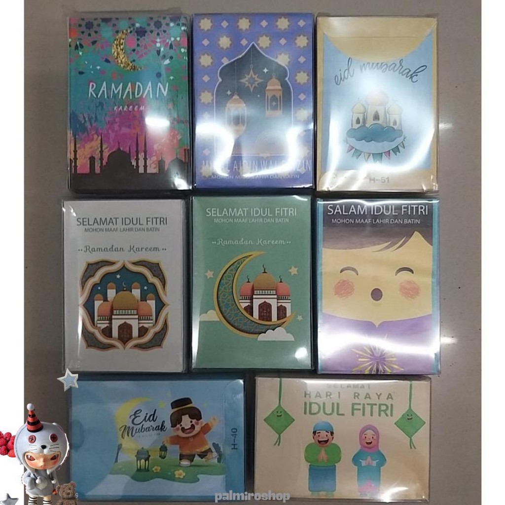 

Amplop Lebaran Idul Fitri (Isi 50Pcs) Amplop Karakter Angpao Lucu Diskon