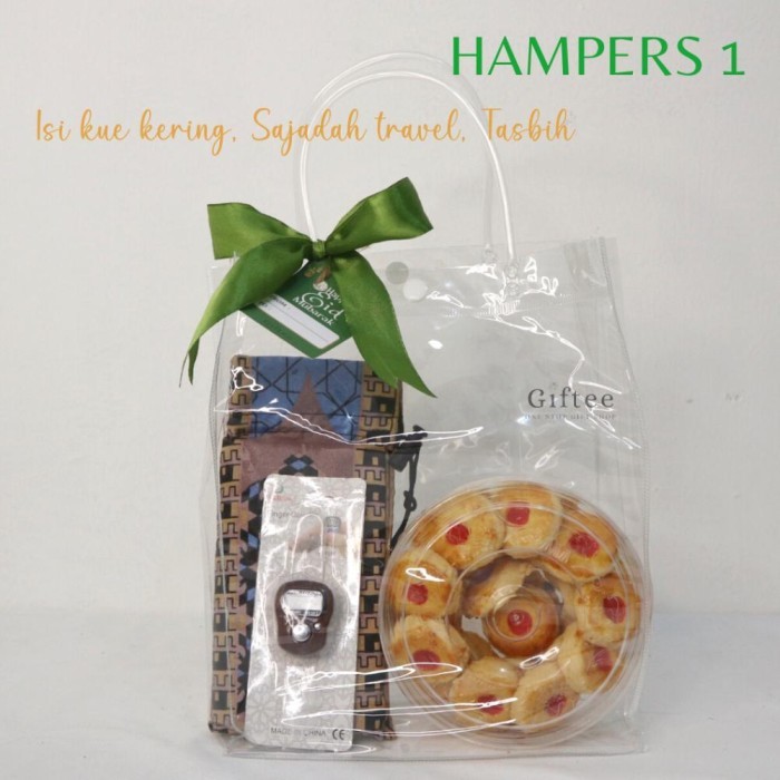 

HAMPERS LEBARAN TAS MIKA ISI KUE KERING KURMA SET PAKET COOKIES GOOD TIME TOPLES ENAK MURAH JINJING TENTENG BENING TRANSPARAN TOTE BAG BINGKISAN PARCEL PARSEL SOUVENIR GIFT KADO HADIAH IDUL FITRI EID MUBARAK ISLAM MUSLIM RAMADHAN RAMADAN BY GIFTEE ID -