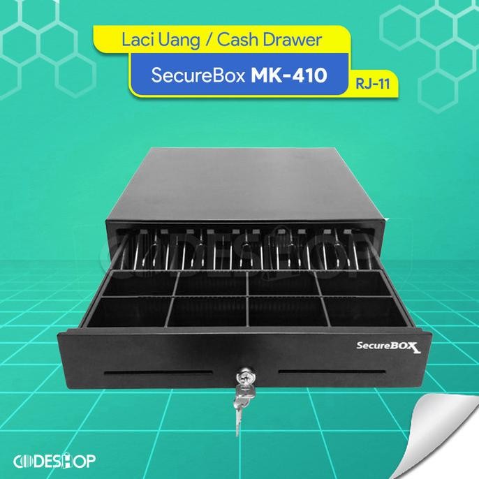 

CASH DRAWER - LACI UANG - SECUREBOX MK410 - SECURE BOX MK 410 RJ11
