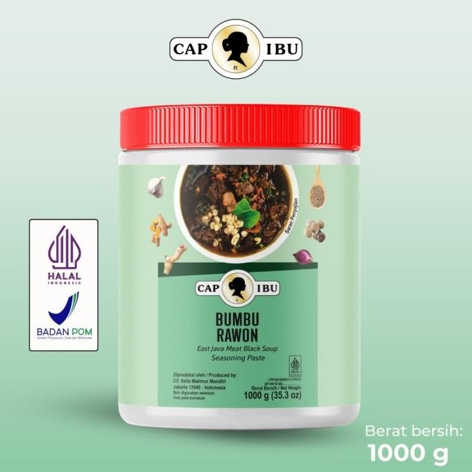 

CAP IBU Bumbu Rawon POT 1000gr LSA