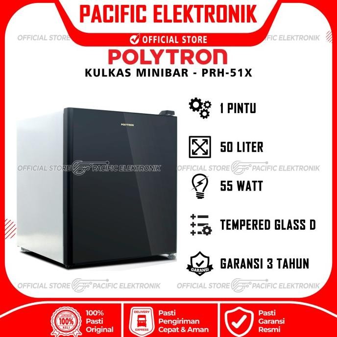 Minibar / Kulkas Portable Polytron PRH-51X / PR51X