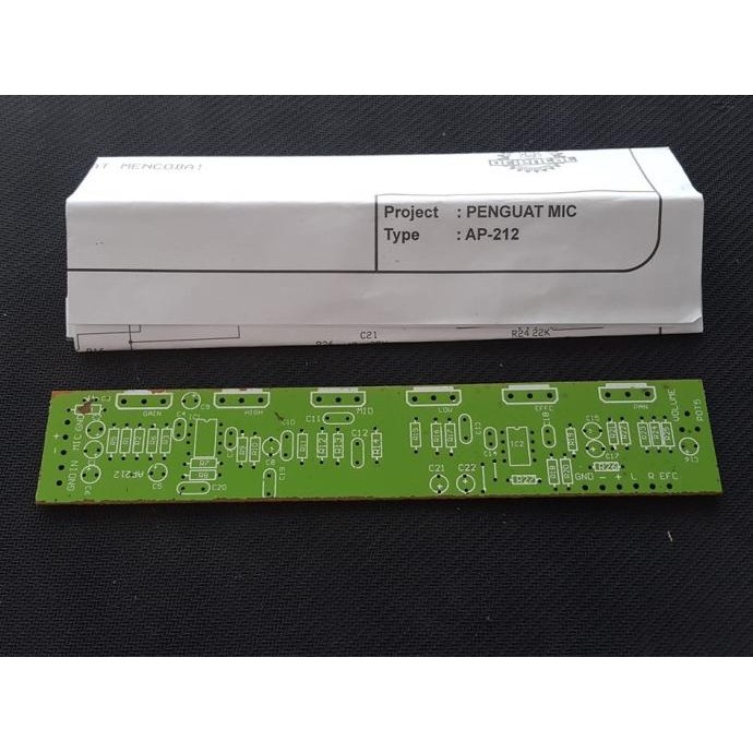 >>>>>] PCB AP212 Penguat Mic untuk mixer F4 / F6 / F8 / F12