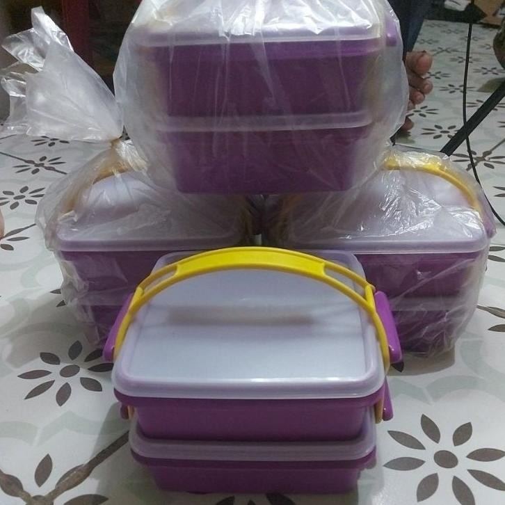 Rantang 2 Uun Ungu Baru Tupperware