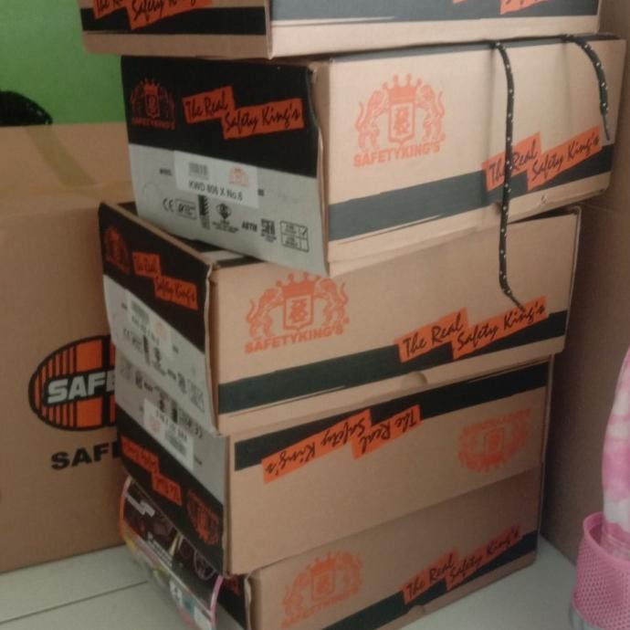sepatu safety King Kwd 807 Slip on Terlaris