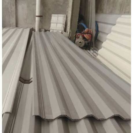 Atap Skydeck 785 pnjg 0.50m - Twinwall UPVC 10mm - Atap Upvc