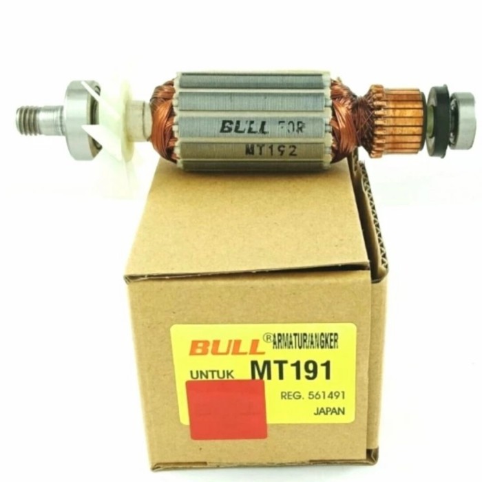 STOK TERBARU ARMATURE / ANGKER MAKTEC MT191 MT192 ANGKER MESIN SERUT MAKTEC MT 191