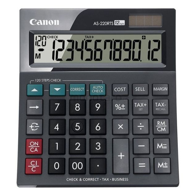

Calculator Alulator Canon A 220Rt