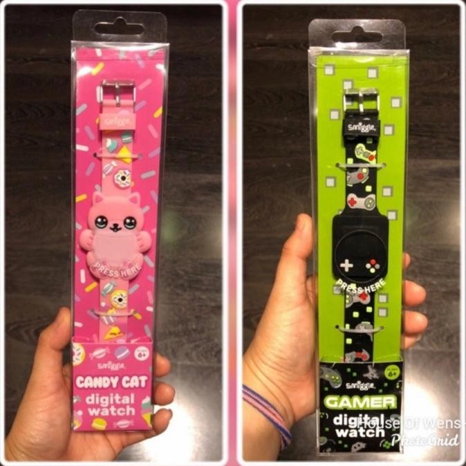 Sale Smiggle Character Digital Watch Original