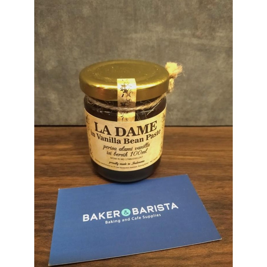 

>*>*>*>*] La Dame in Vanilla Bean Paste 100ml - Ekstrak Vanila Halal MUI