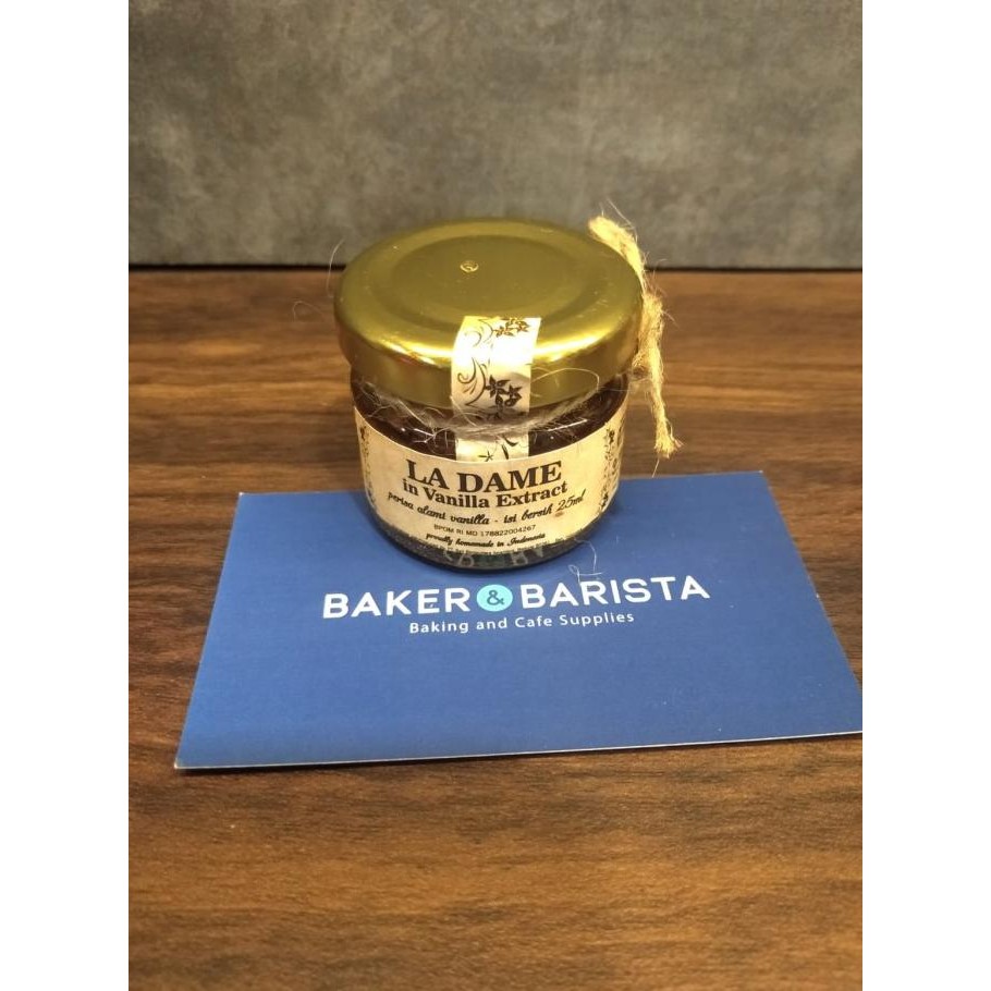 

:0:0:0] La Dame in Vanilla Extract 25ml - Ekstrak Vanila Halal MUI