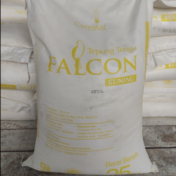 

Terigu Falcon Kuning 25 KG Grab & Gojek Bandung