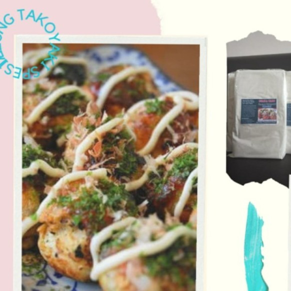 

Go Kilat -Go-Jek- Tepung Takoyaki 10 Kg - Grosir 10 Kg Tepung Takoyaki