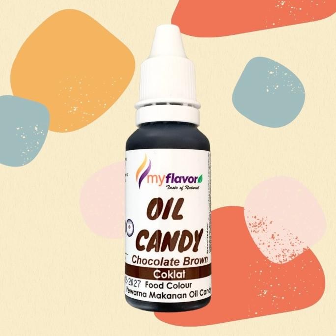 

{{{{}}] Chocolate Brown Candy Oil for Chocolate My Flavor Pewarna Coklat
