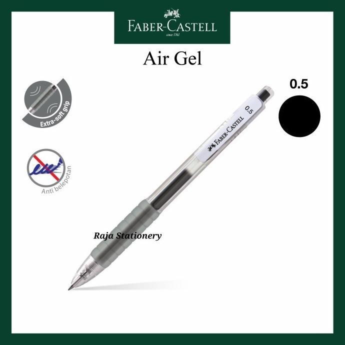 

Faber Castell Fast Dry Air Gel Pen 0.5 0.7 Pen Pulpen Faber Jel Cetek