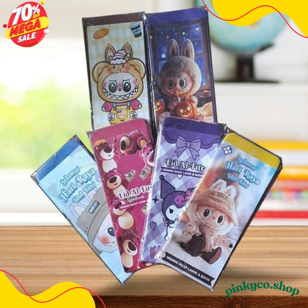 

Promo 20 Pack Isi 200 Amplop Lebaran Jumbo /Packet ..7X18 Terlengkap Dan Termurah