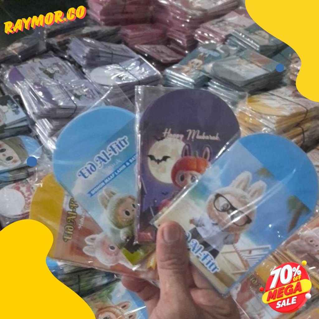 

Grosir 40 Pack (Terbaru) Amplop Lebaran Medium Isi /Paket 400 Pcs Diskon Setengah Harga