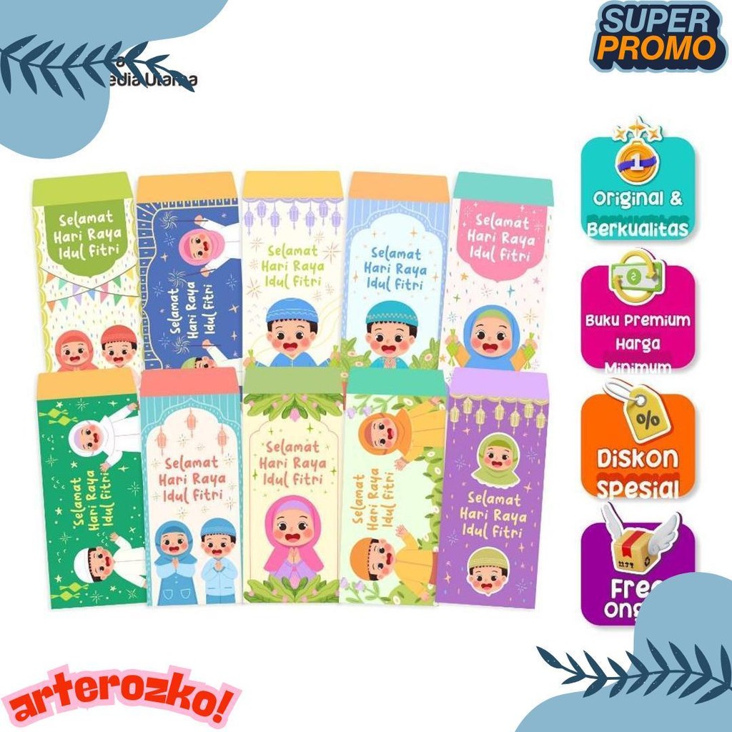 

Iska Media (Dapat 50) Amplop Lebaran Motif Lucu Terlengkap Dan Termurah