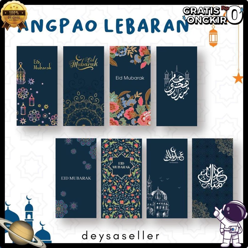 

Amplop Thr Tebal Premium | Amplop Lebaran Idul Fitri 2025 Isi 6 Pcs Diskon Setengah Harga