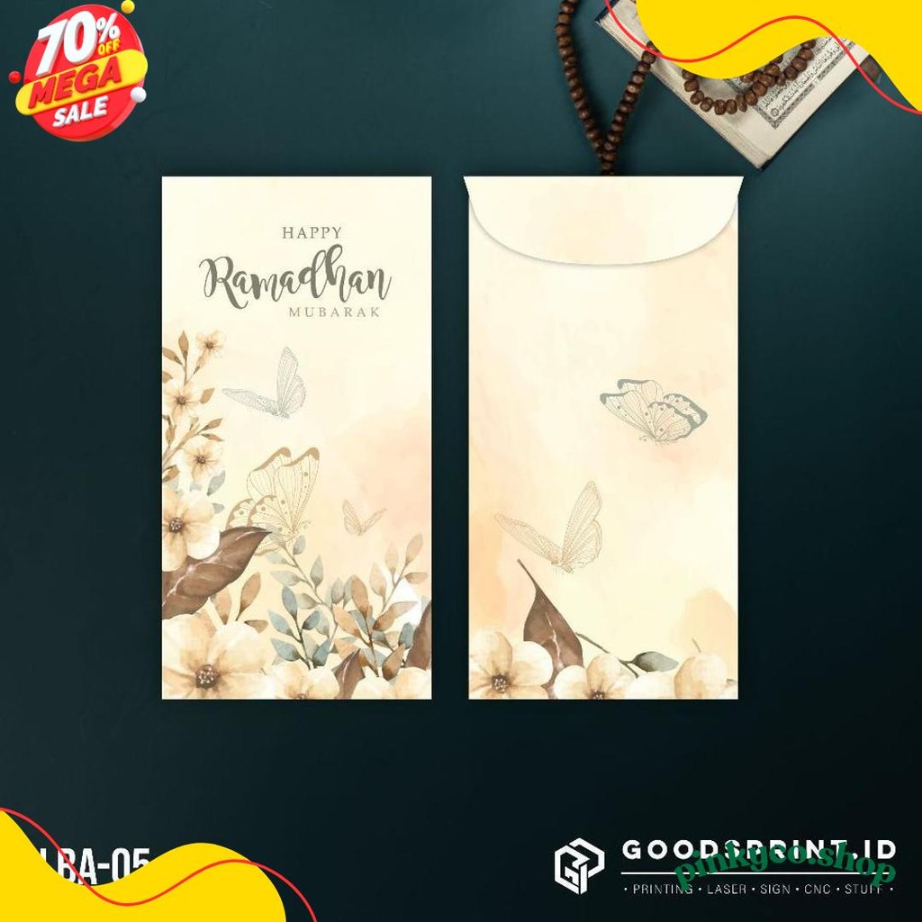 

6 Pcs Amplop Lebaran Angpao Idul Fitri | Angpau Thr Lebaran Custom Nama Diskon