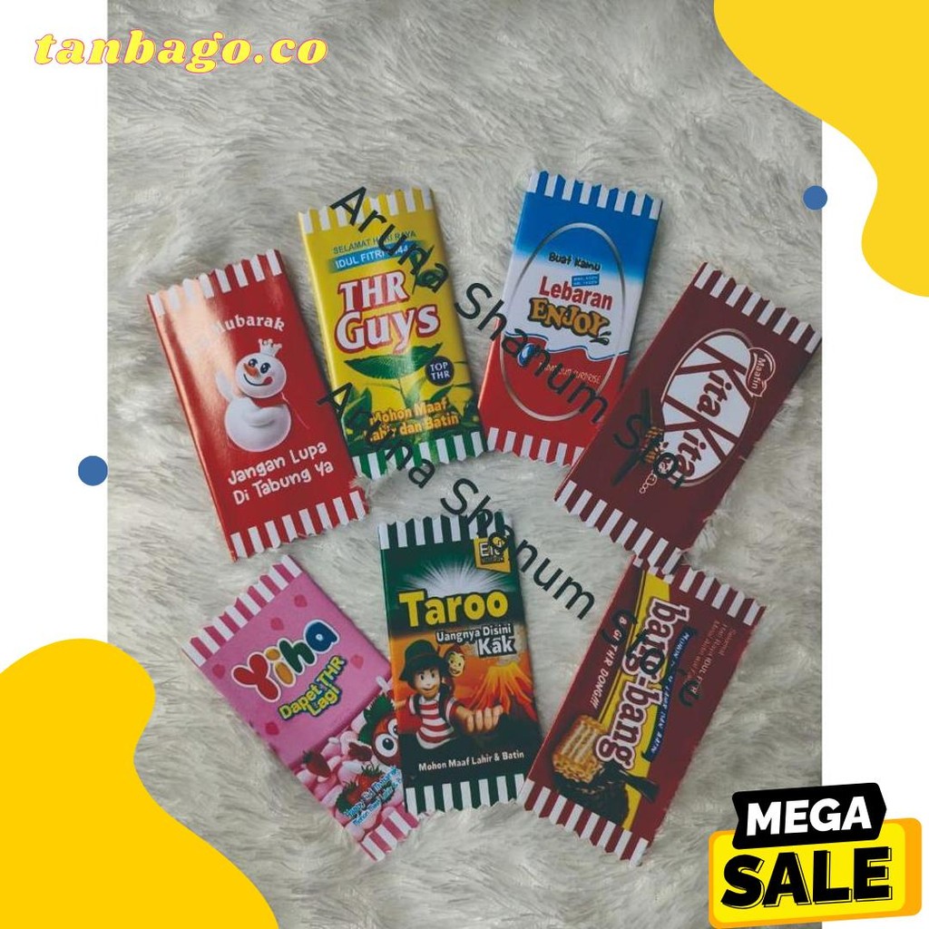 

Grosir 100 Pcs Amplop Lebaran Motif Permen Diskon