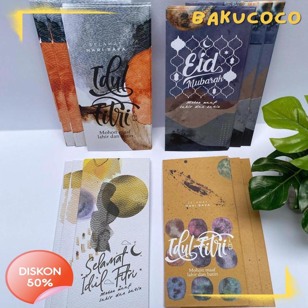 

Amplop Lebaran 2025 Unik Aesthetic Glosir 1 Pack ( Isi 40 Pcs ) Siap Pakai, Amplop Idul Fitri Ukuran Jumbo Diskon Setengah Harga