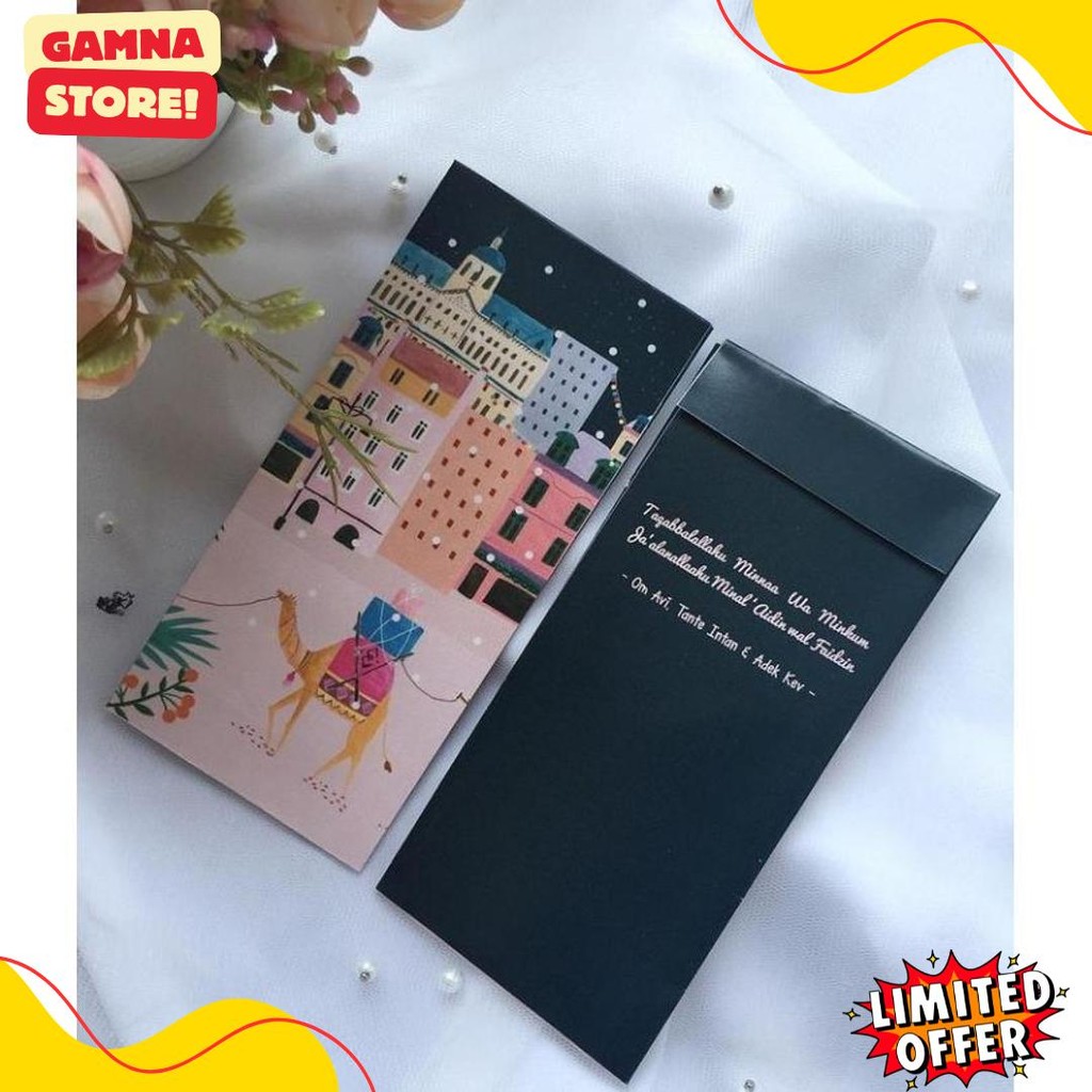 

Amplop Lebaran Custom Bisa Tambah Nama Terlaris! Produk Ini Banyak Dicari