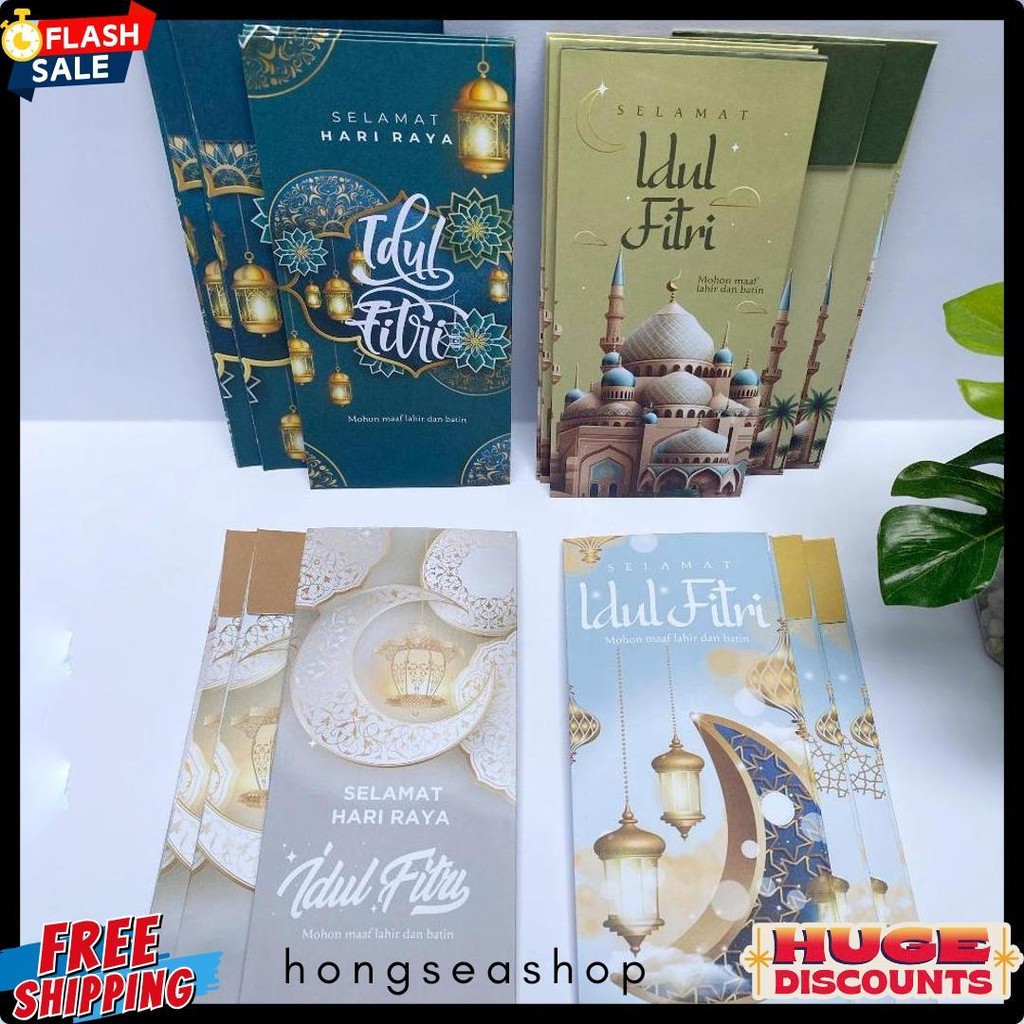 

Amplop Lebaran 2025 Unik Aesthetic Glosir 1 Pack ( Isi 40 Pcs ) Siap Pakai, Amplop Idul Fitri Ukuran Jumbo Diskon