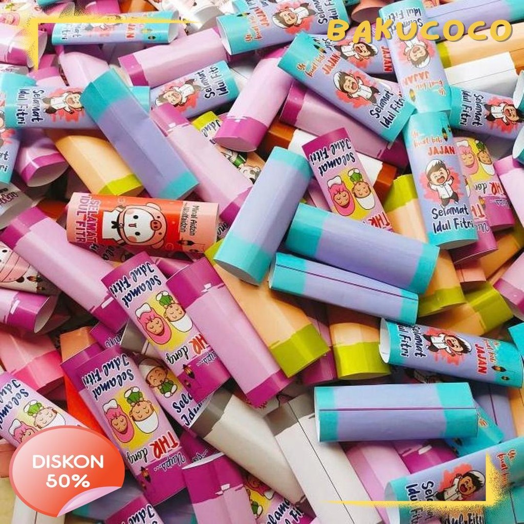 

(100 Pcs) Amplop Lebaran 2025 Unik Bentuk Permen Diskon Setengah Harga