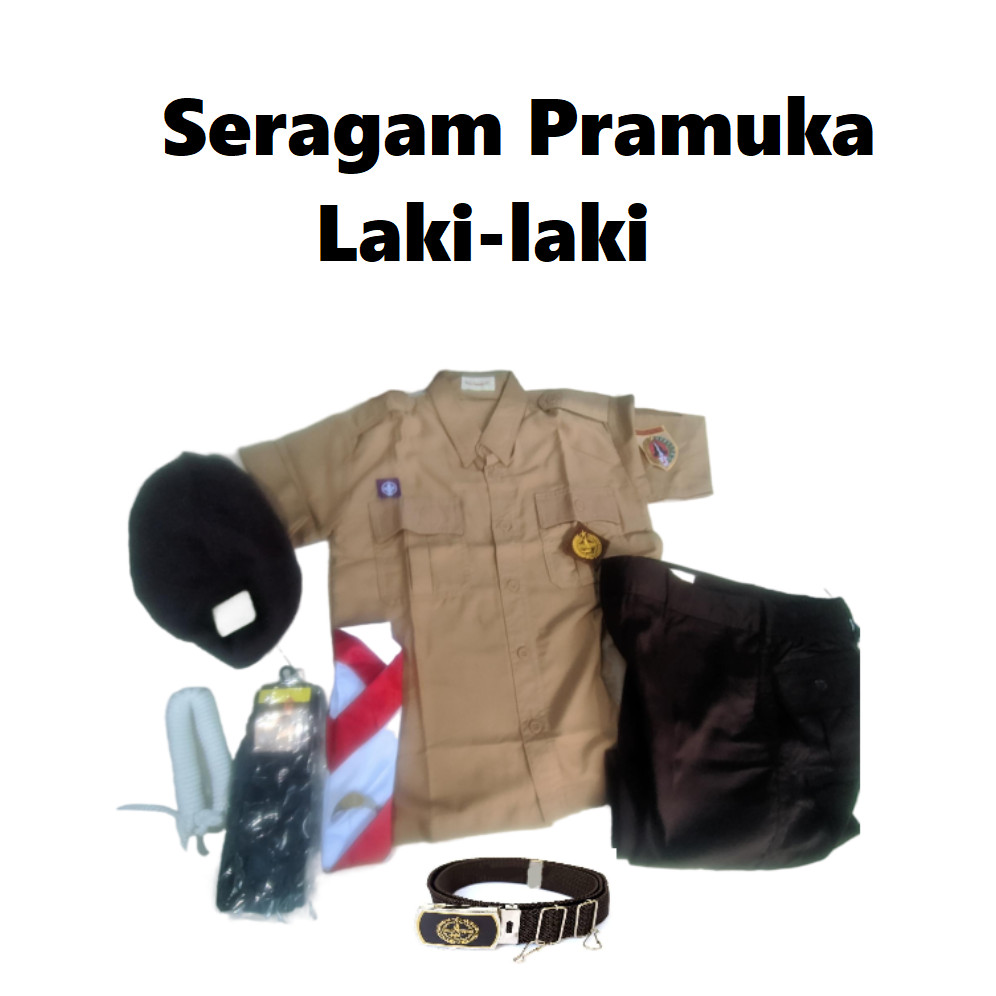 

Seragam Komplit Pramuka (XL) Laki-laki