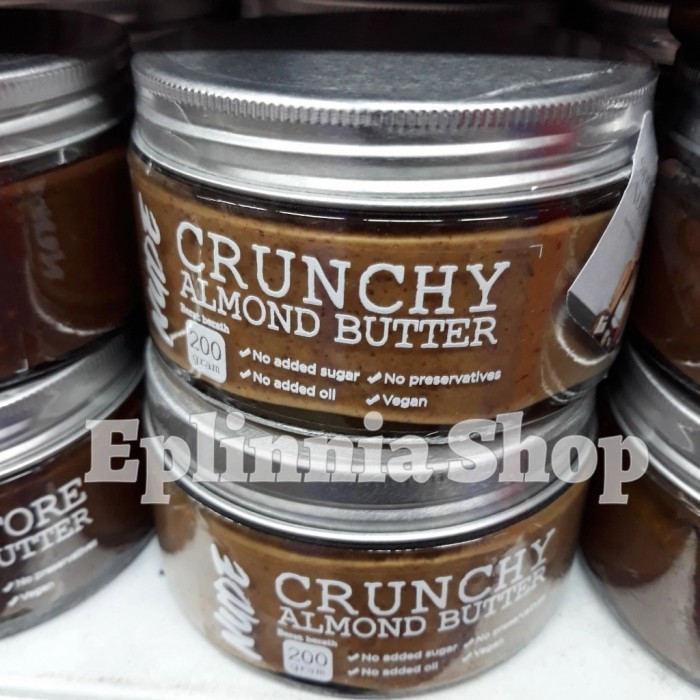 

Nude Crunchy Almond Butter 200 gr - Selai