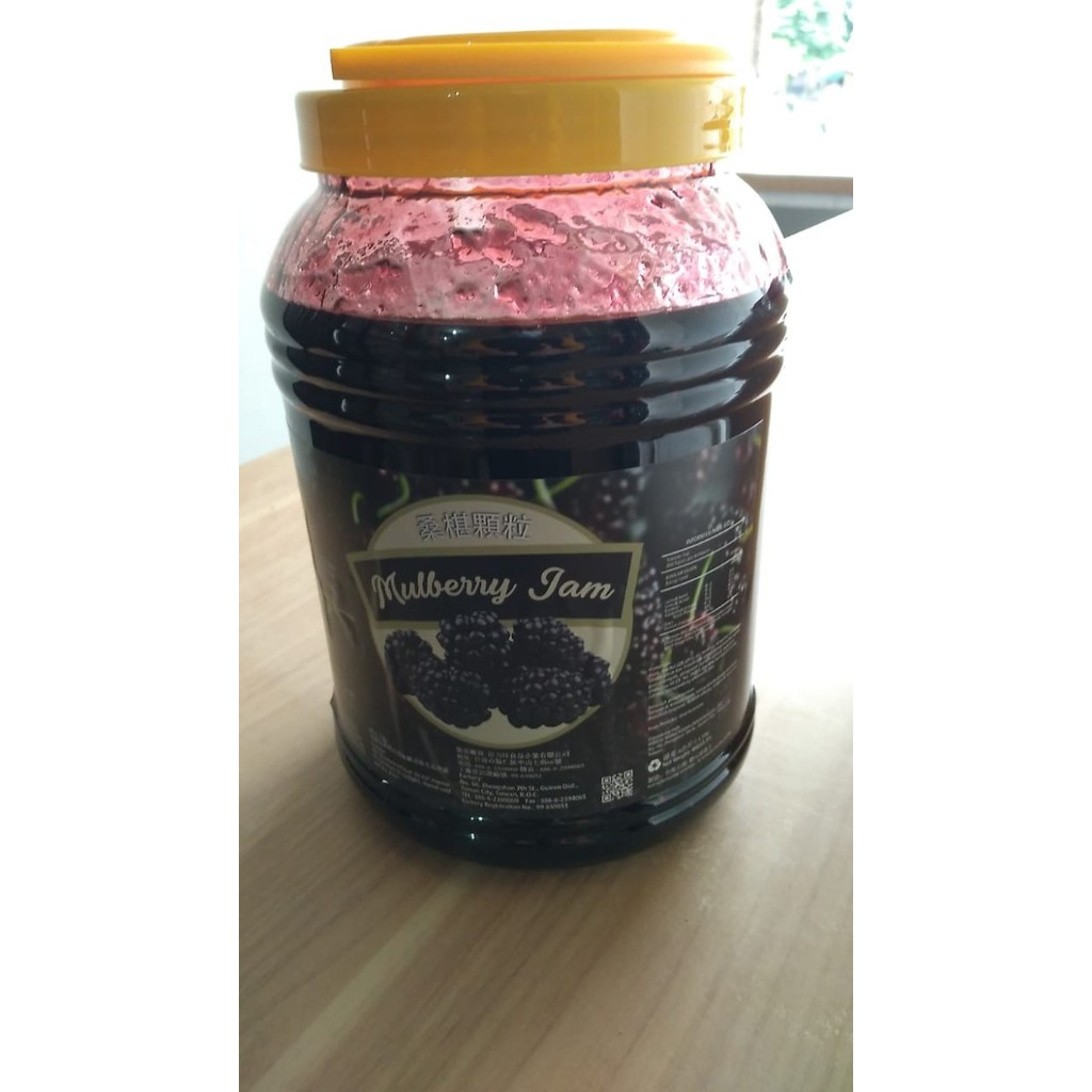 

Pulp Jam Mulberry Selai Filling Mulbery Buah Asli Impor Topping Taiwan