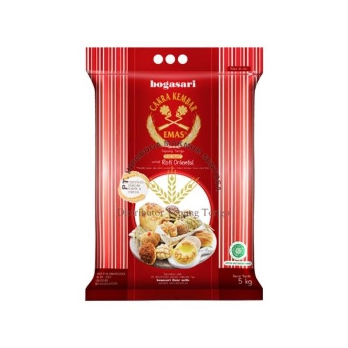 

=====] Tepung Cakra Kembar Emas Bogasari Premium Oriental 5 KG